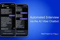 Automated Interview via the AI Viber Chatbot